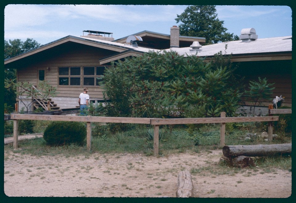 Dining Hall 1980 looking north